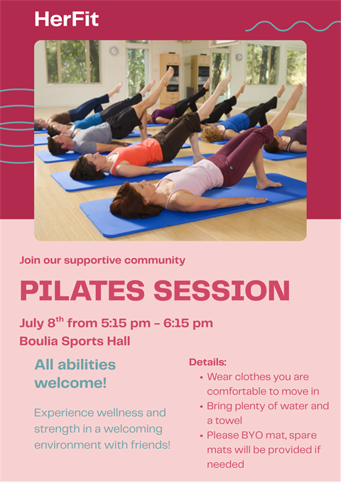 Image of pilates class